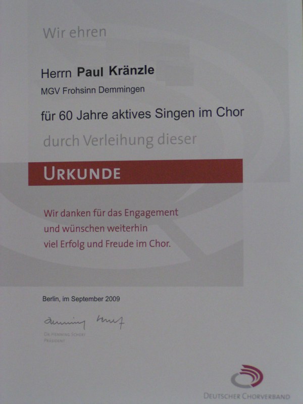 20090920 Ehrungsabend Paul und Ferdinand 60 Jahre aktiv 008 [800x600]